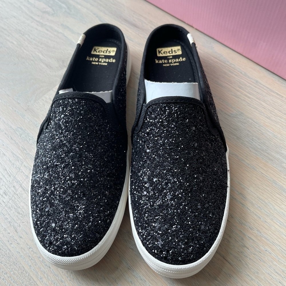 Keds X Kate Spade black mule / size 8